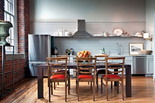Phòng bếp hình chữ U cho không gian khiêm tốn nhà bạn.